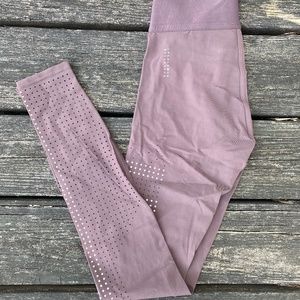 Lululemon x Soul Cycle Purple Taupe Ride & Reflect Tight 28” Size US 2